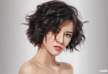 قصات شعر قصير مدرج