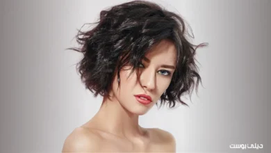قصات شعر قصير مدرج